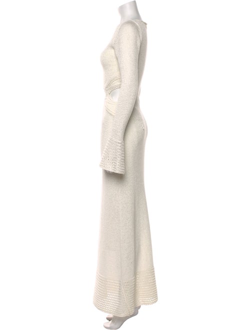 Significant Other Crew Neck Long Dress