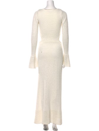 Significant Other Crew Neck Long Dress