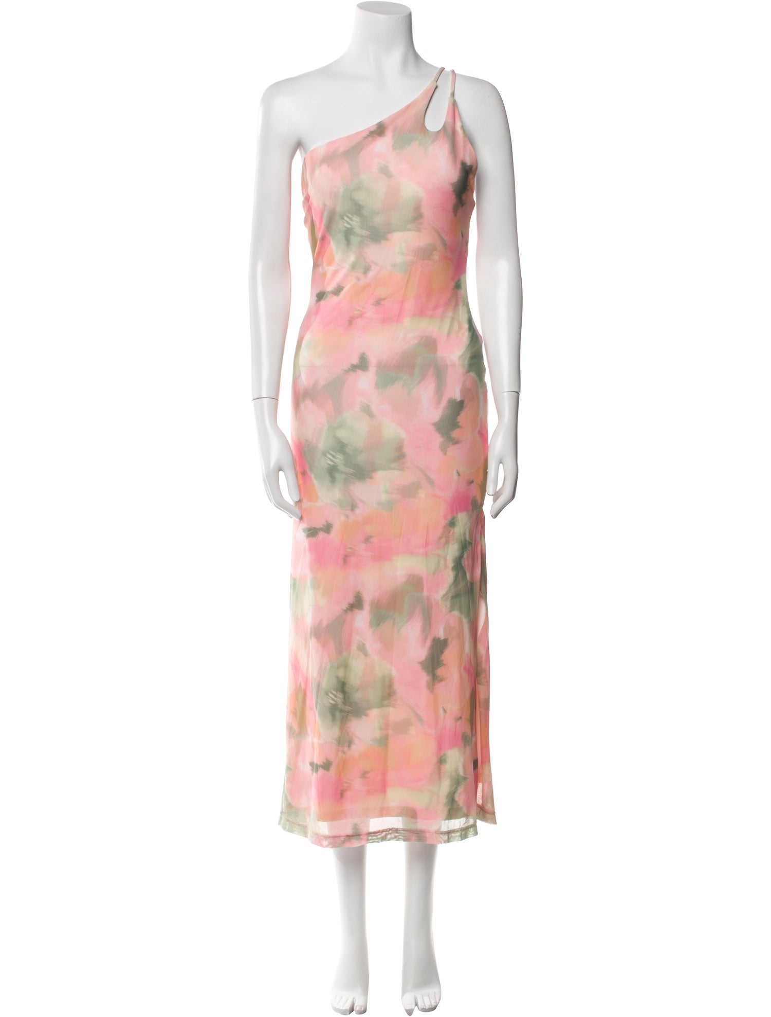 Significant Other Tie-Dye Print Midi Length Dress