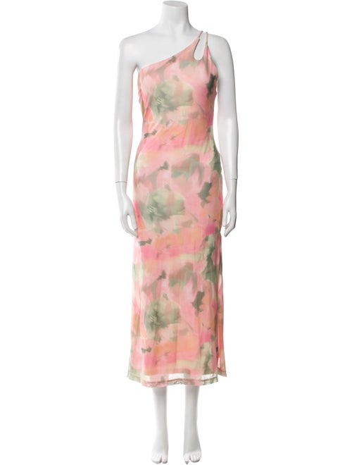 Significant Other Tie-Dye Print Midi Length Dress