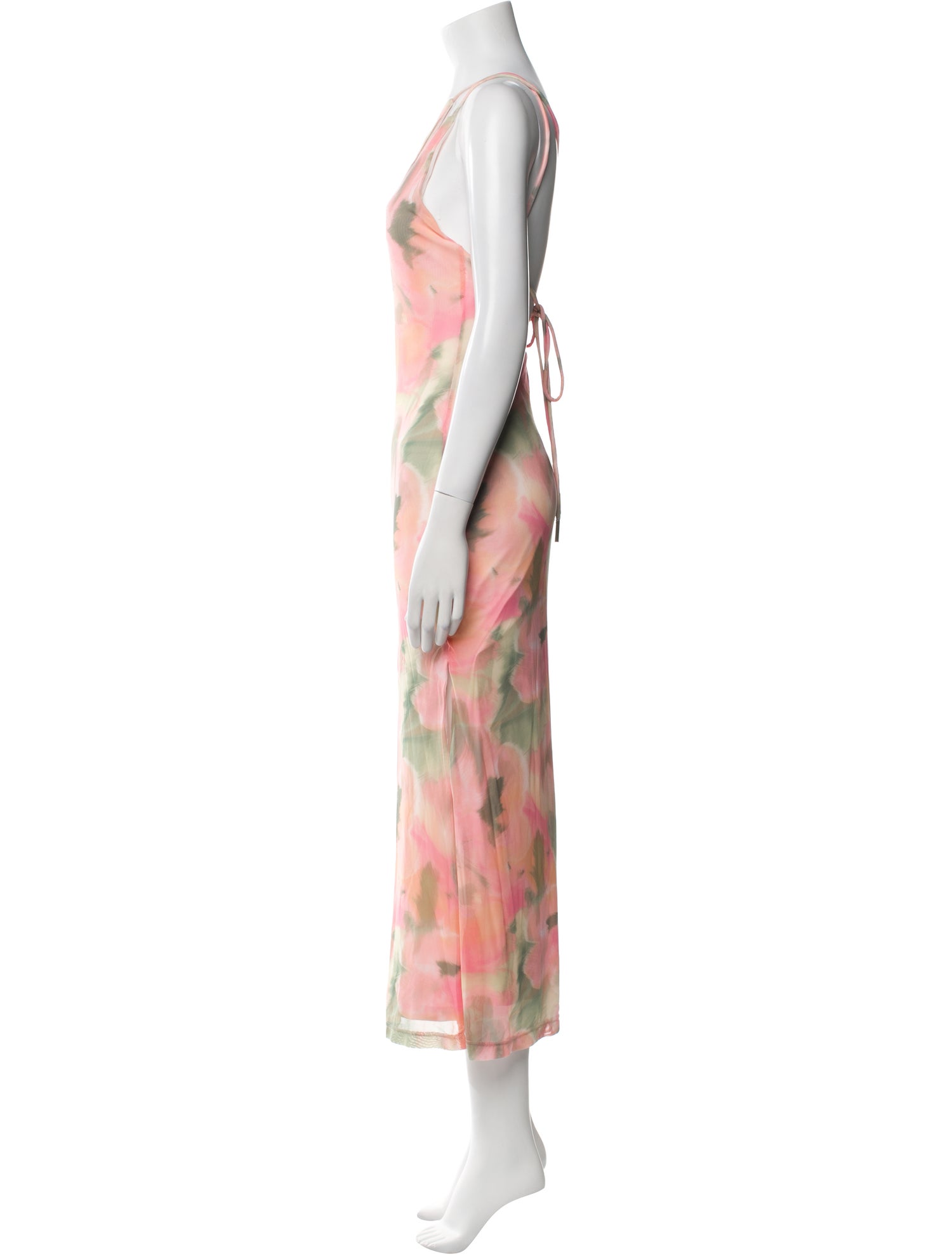 Significant Other Tie-Dye Print Midi Length Dress