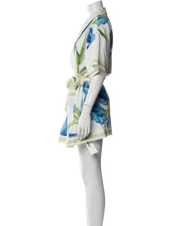 Significant Other Printed Mini Dress