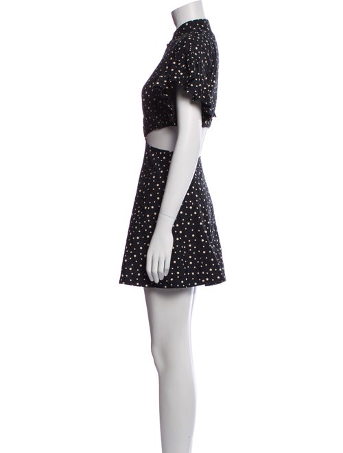 Significant Other Polka Dot Print Mini Dress