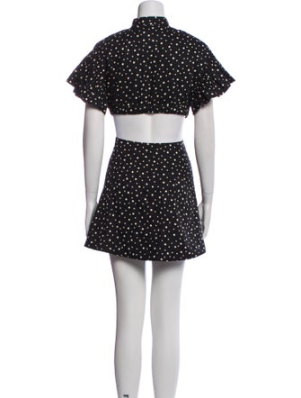 Significant Other Polka Dot Print Mini Dress