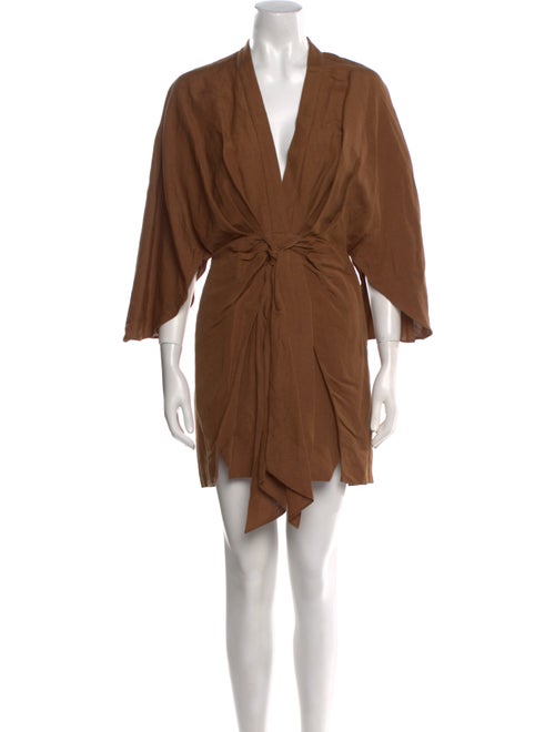 Significant Other V-Neck Mini Dress