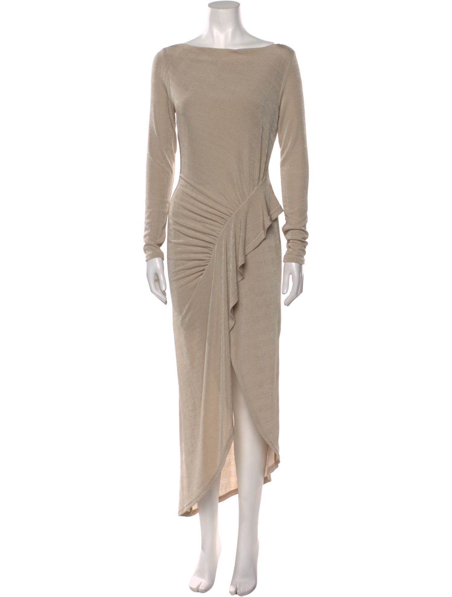 Significant Other Bateau Neckline Long Dress