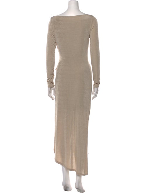 Significant Other Bateau Neckline Long Dress