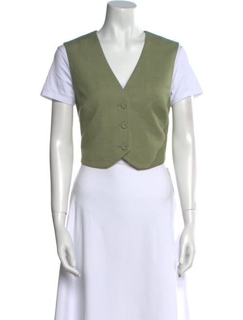 Significant Other V-Neck Short Sleeve Crop Top