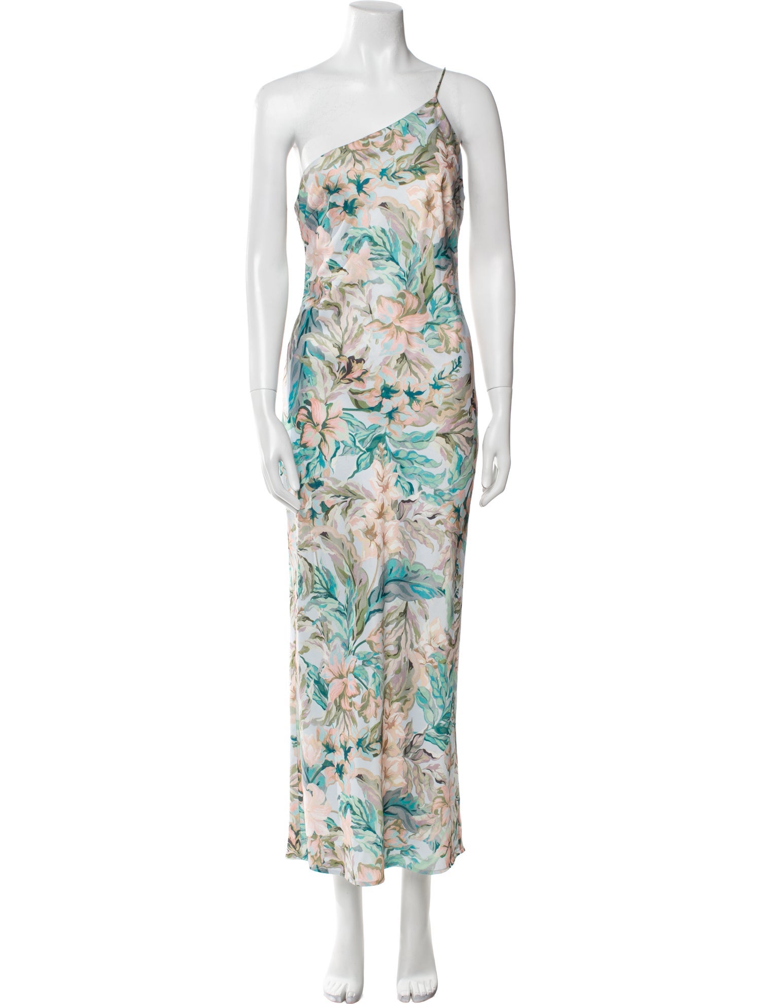 Significant Other Floral Print Long Dress