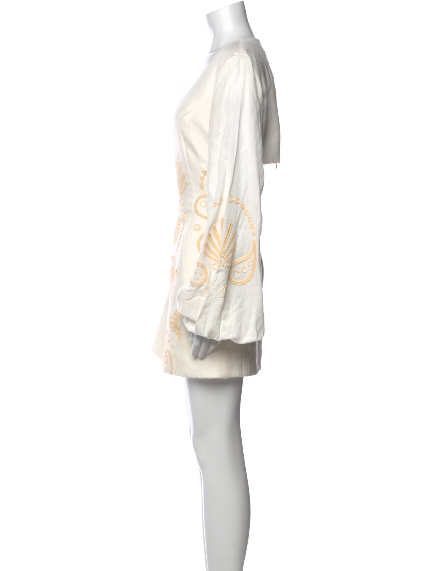 Significant Other Printed Mini Dress