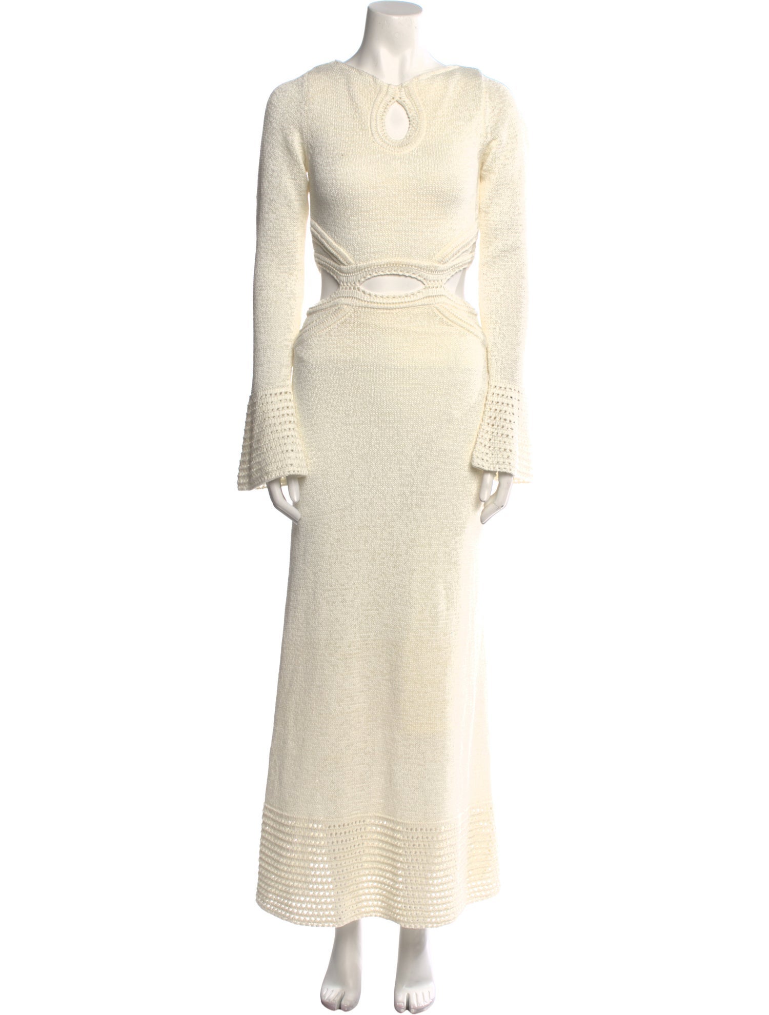 Significant Other Crew Neck Long Dress