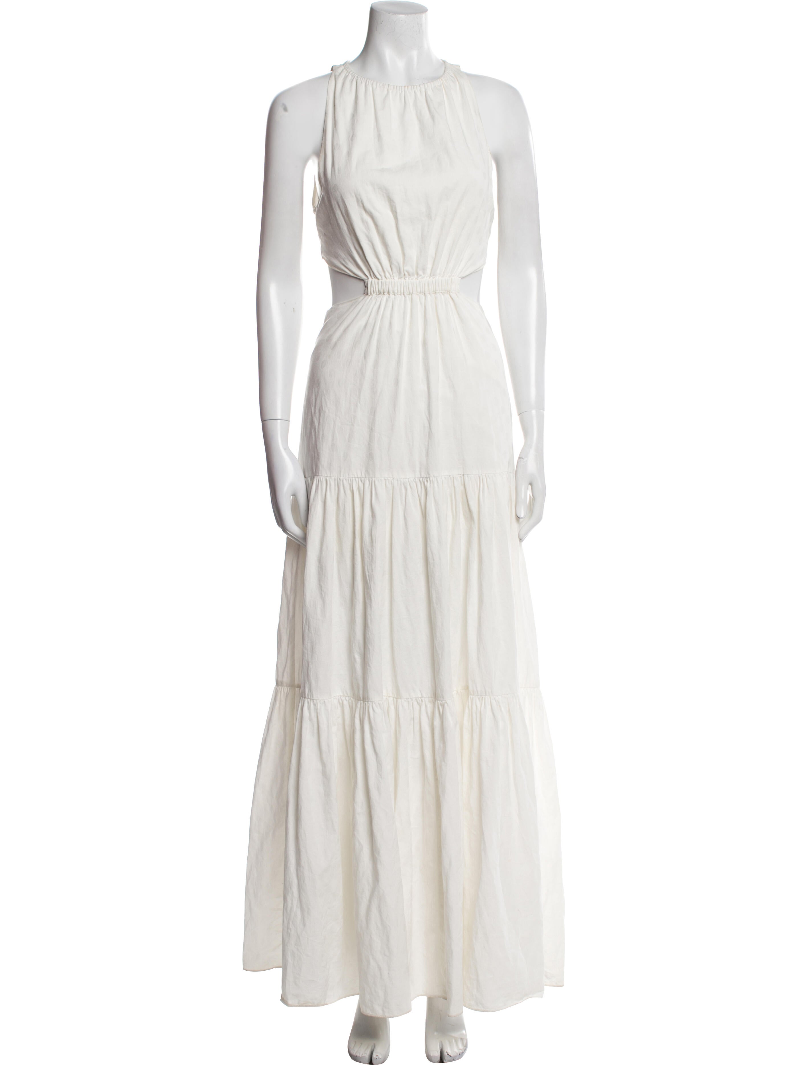 Significant Other Crew Neck Long Dress