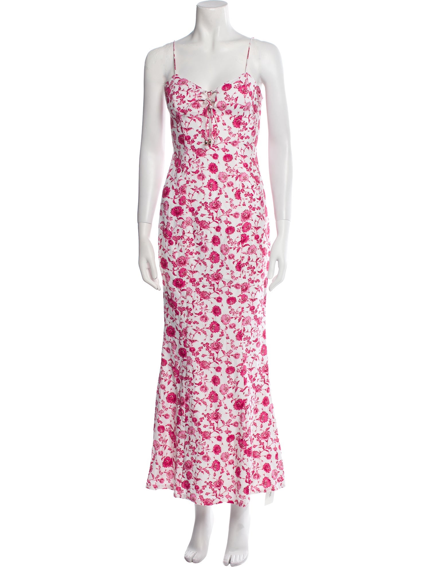 Significant Other Floral Print Long Dress