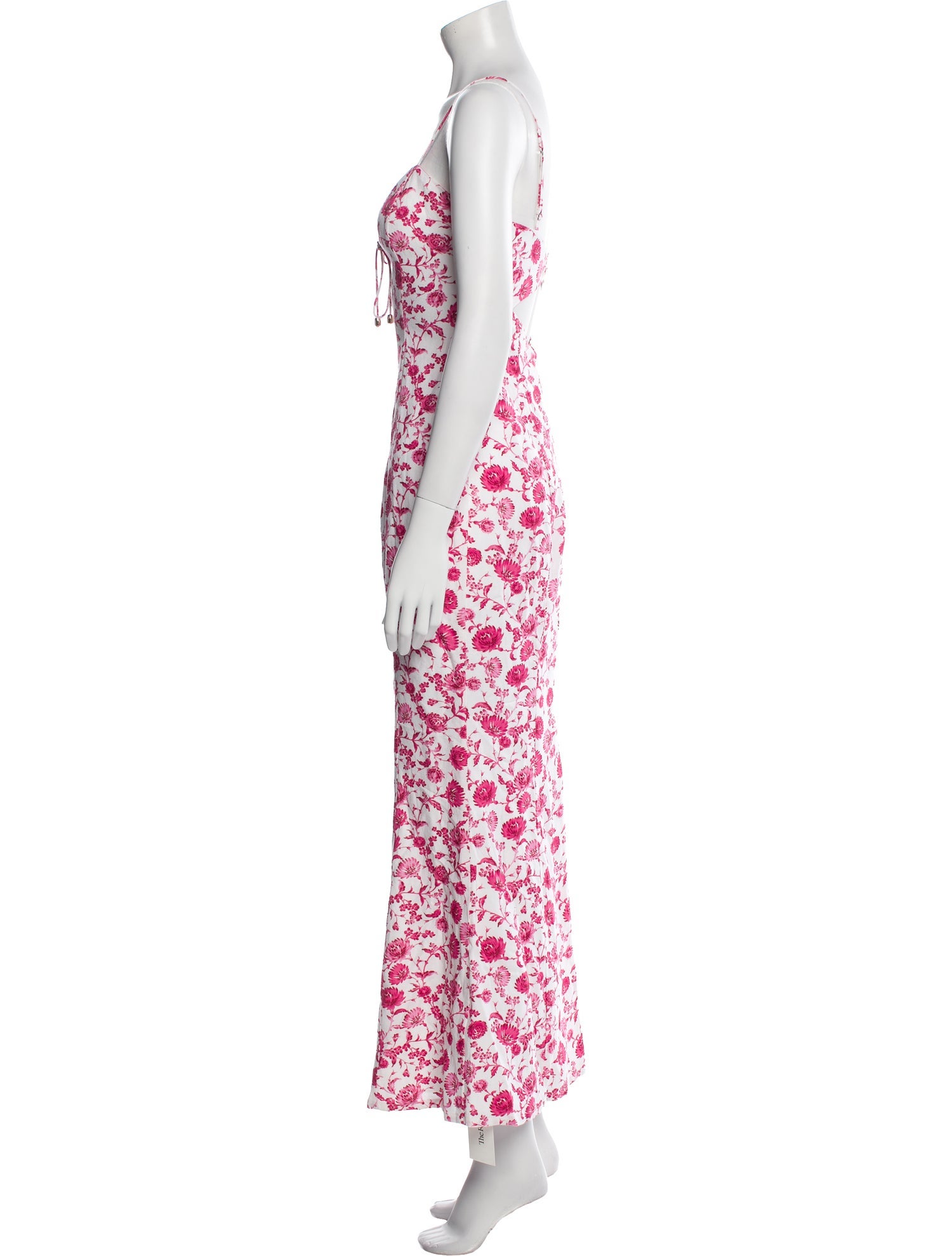 Significant Other Floral Print Long Dress