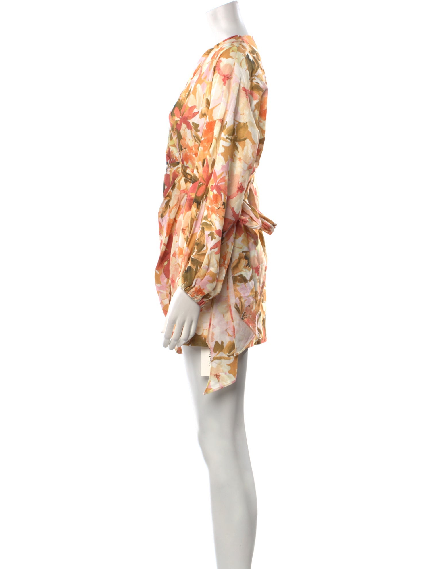 Significant Other Floral Print Mini Dress