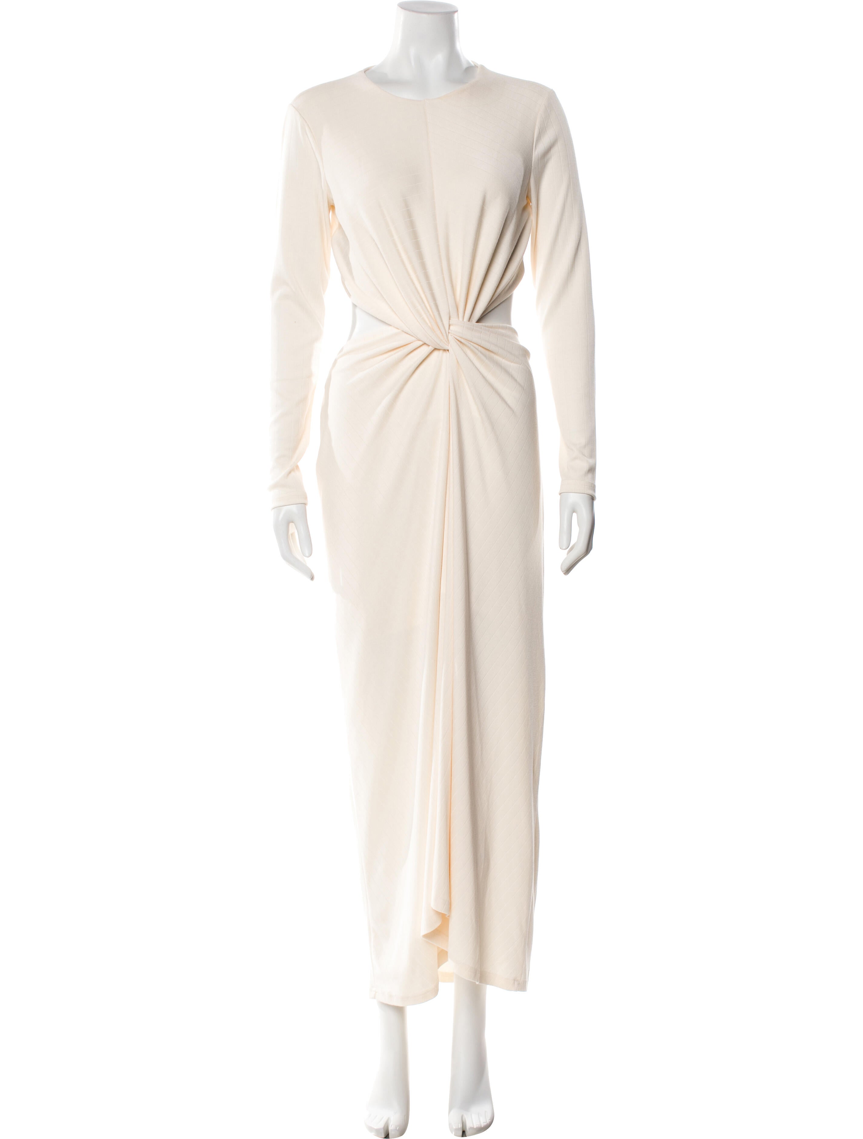 Significant Other Crew Neck Long Dress