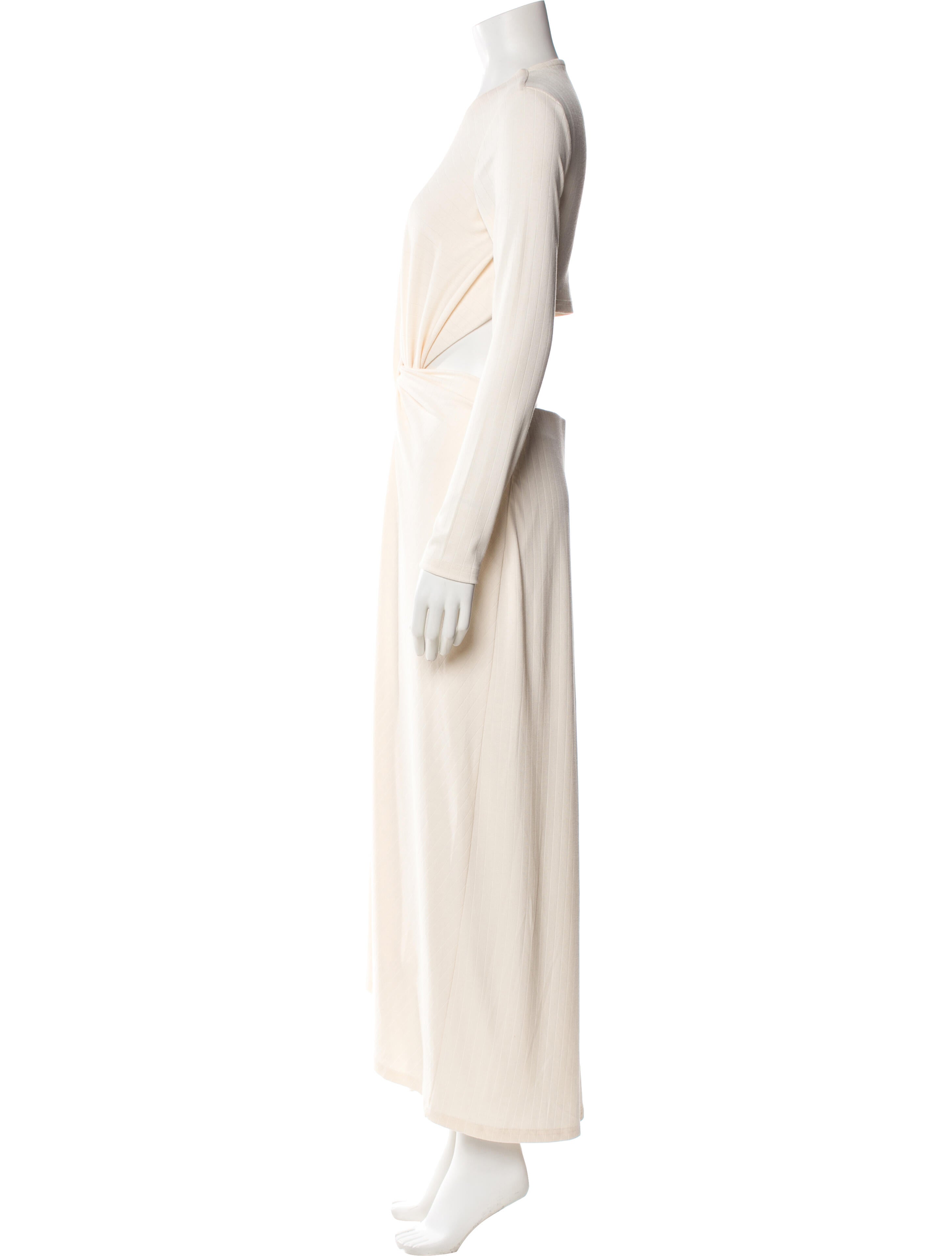 Significant Other Crew Neck Long Dress