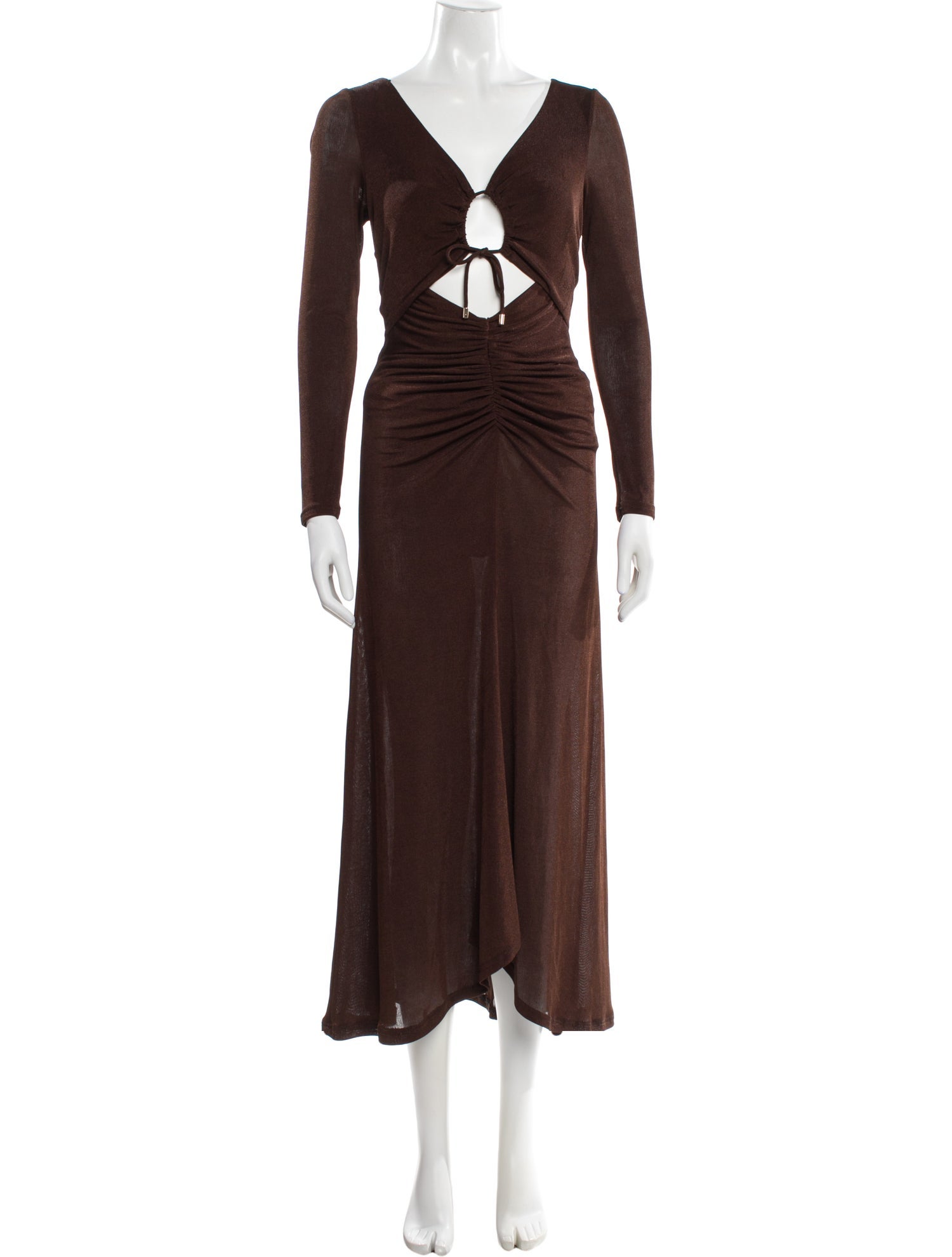 Significant Other V-Neck Midi Length Dress
