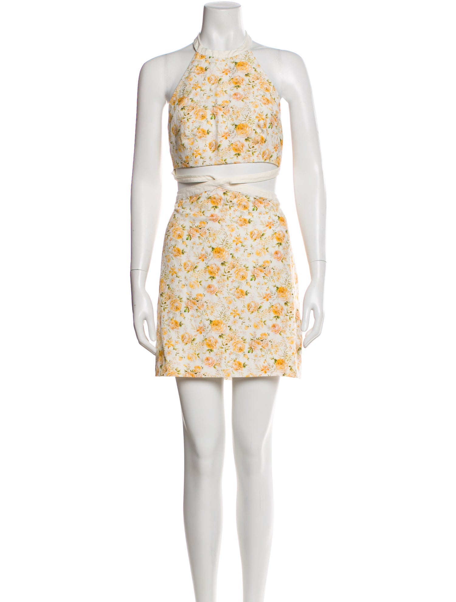 Significant Other Floral Print Mini Dress