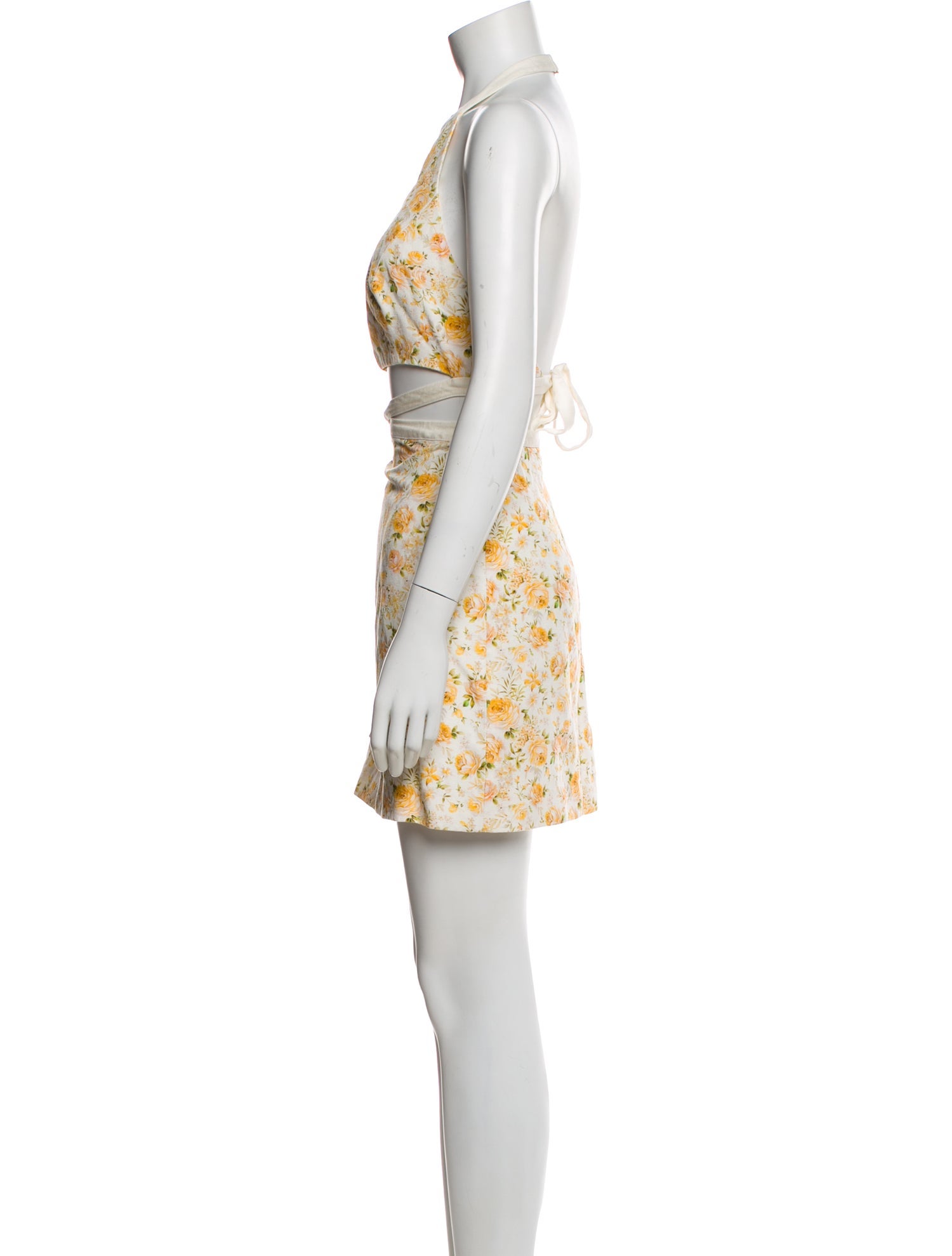 Significant Other Floral Print Mini Dress