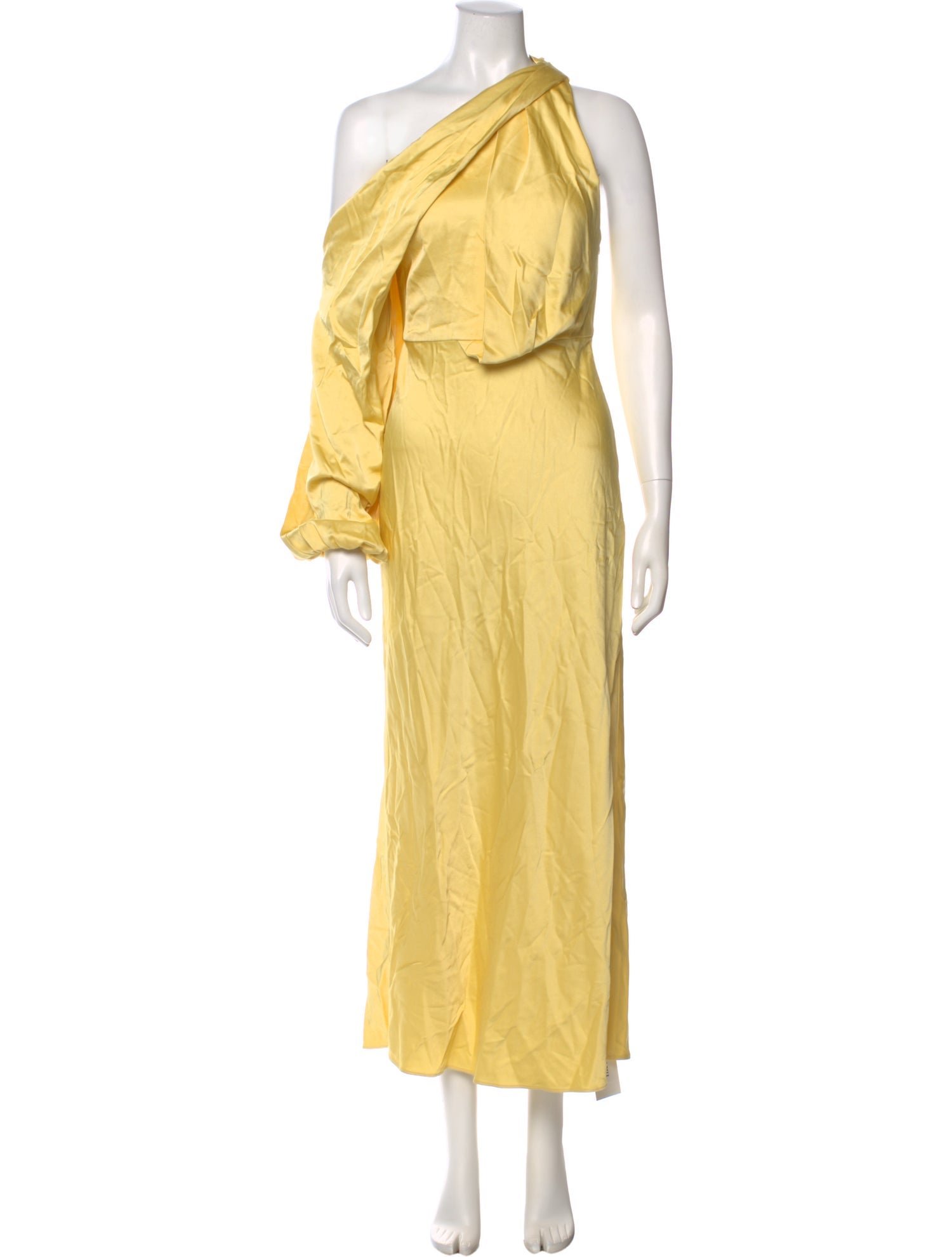 Significant Other One-Shoulder Midi Length Dress