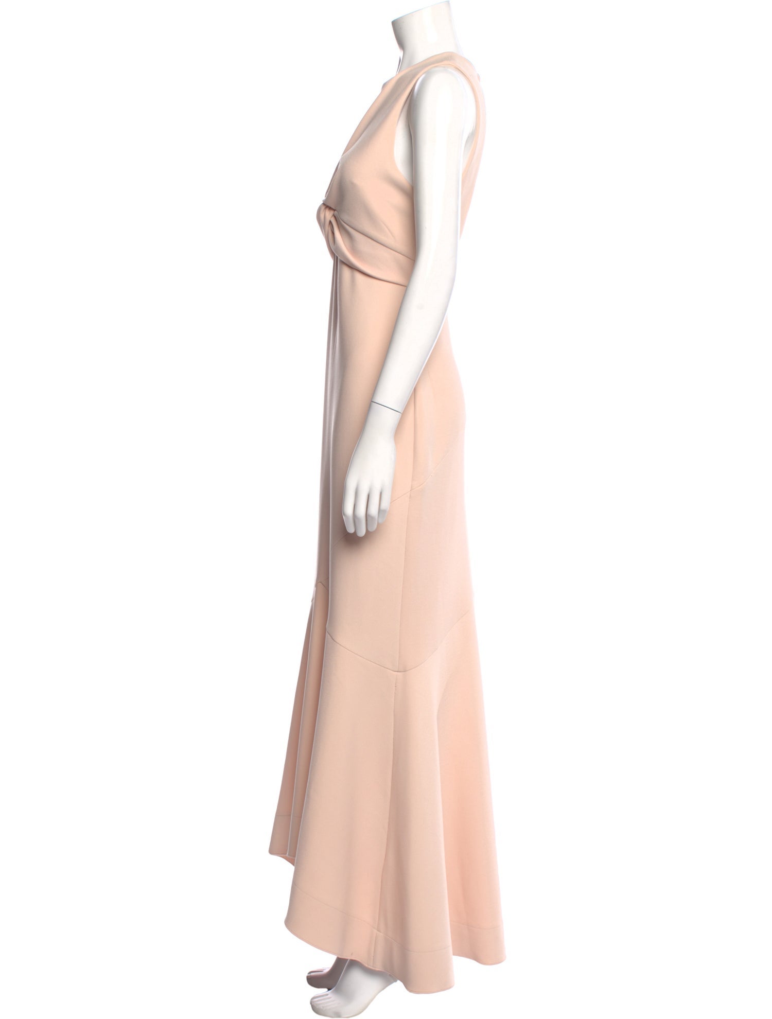 Significant Other Crew Neck Long Dress