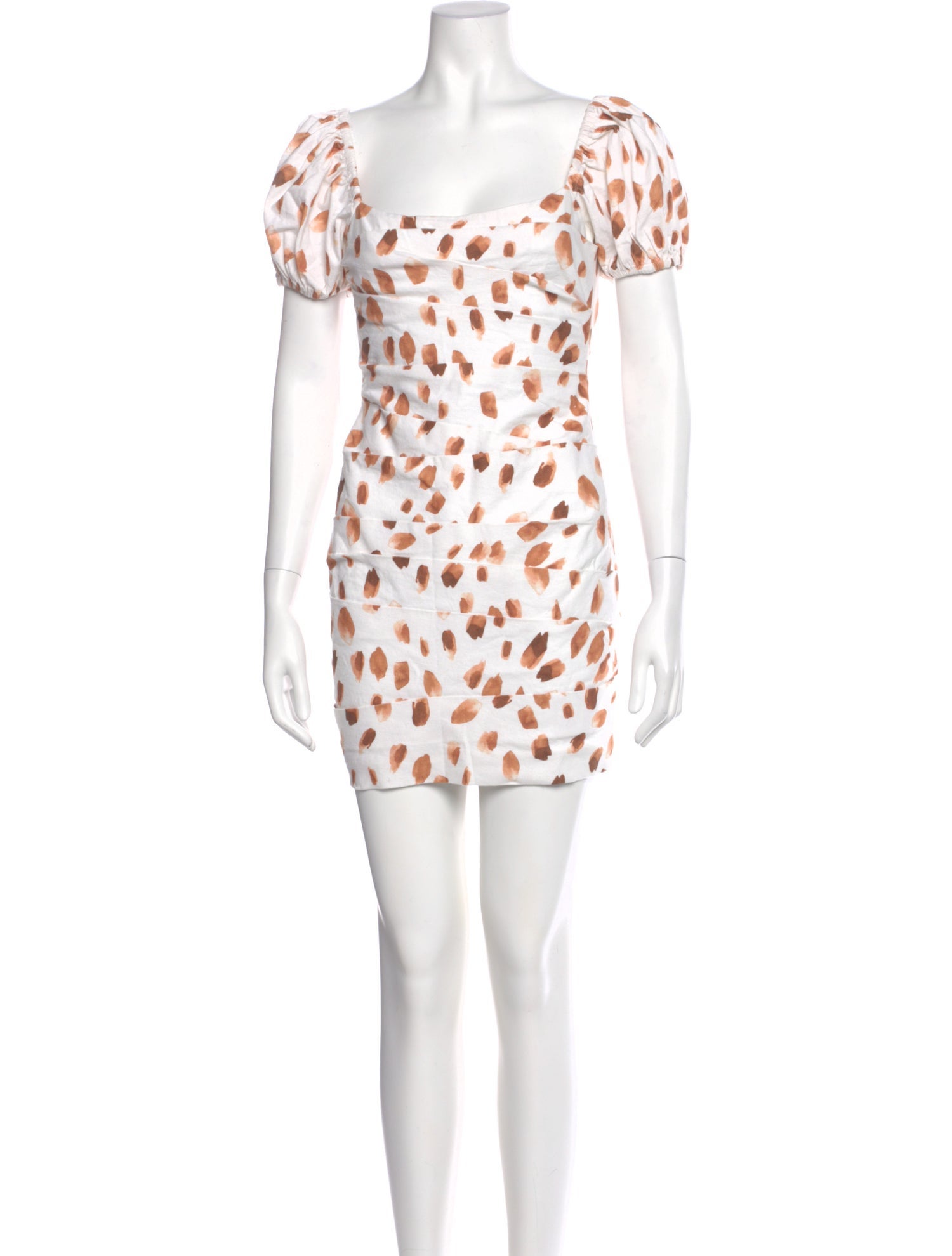 Significant Other Animal Print Mini Dress
