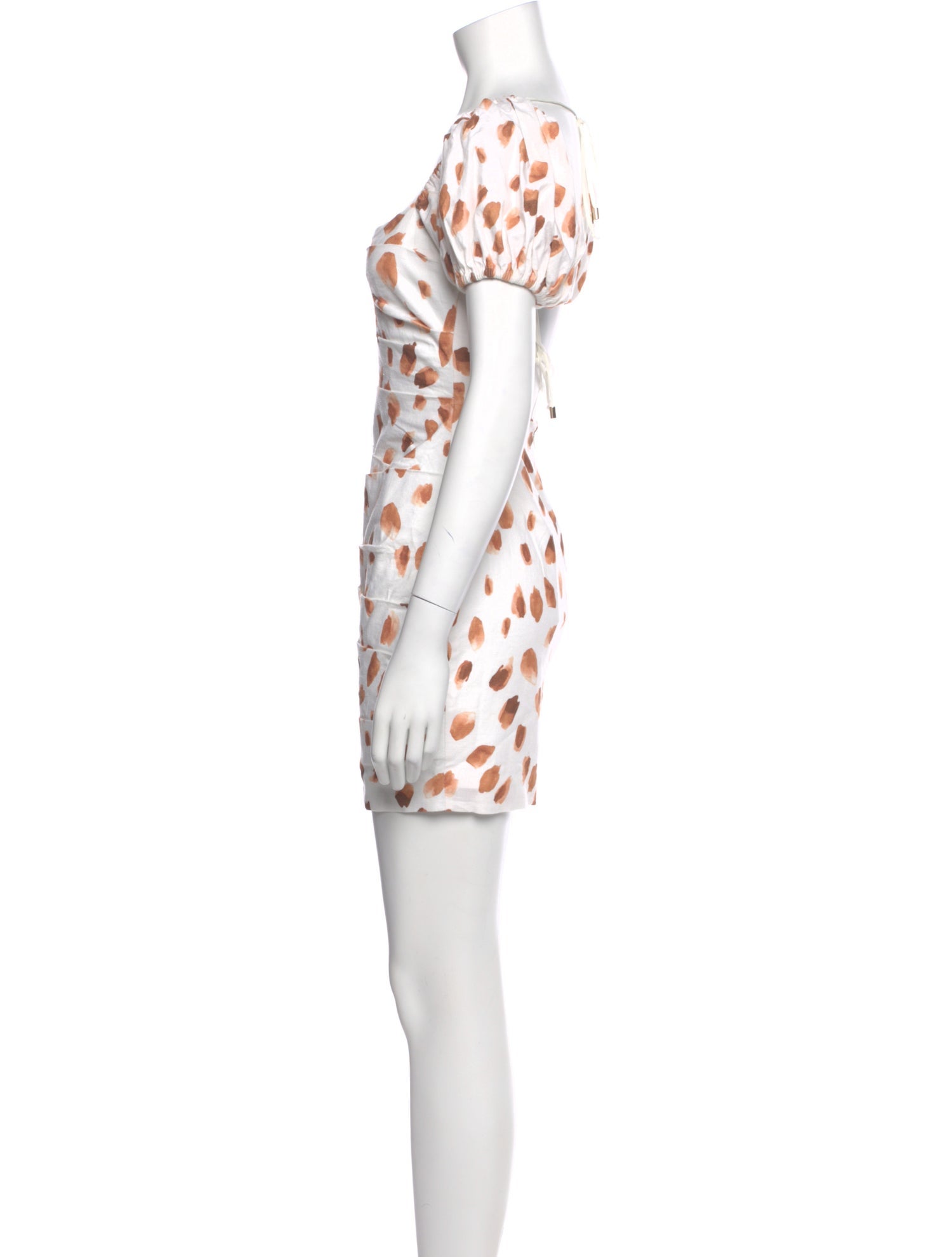 Significant Other Animal Print Mini Dress