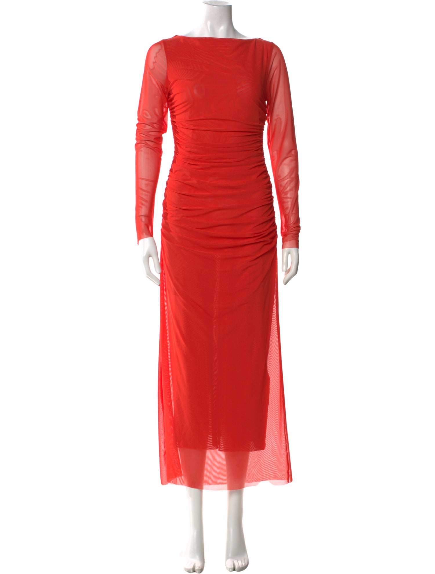 Significant Other Bateau Neckline Long Dress