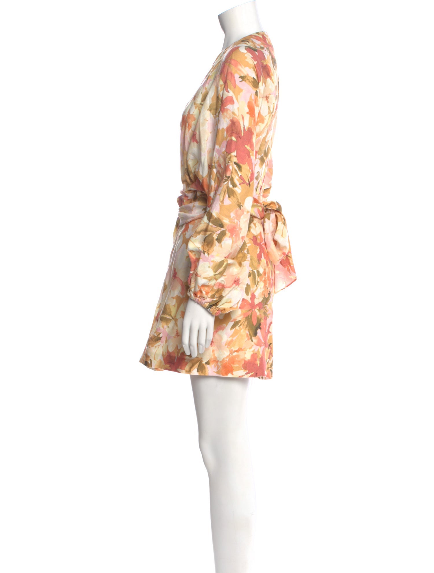 Significant Other Floral Print Mini Dress