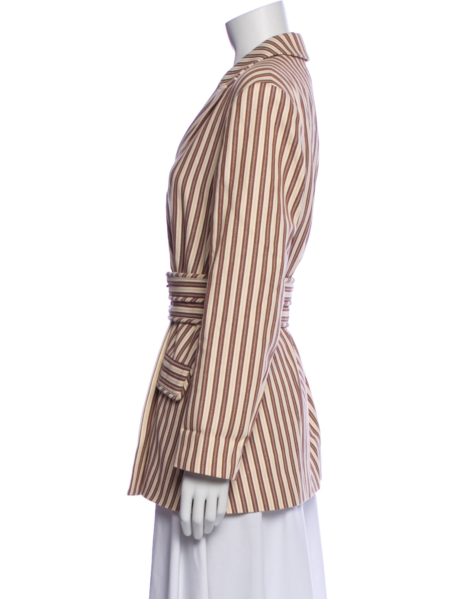 Significant Other Striped Blazer