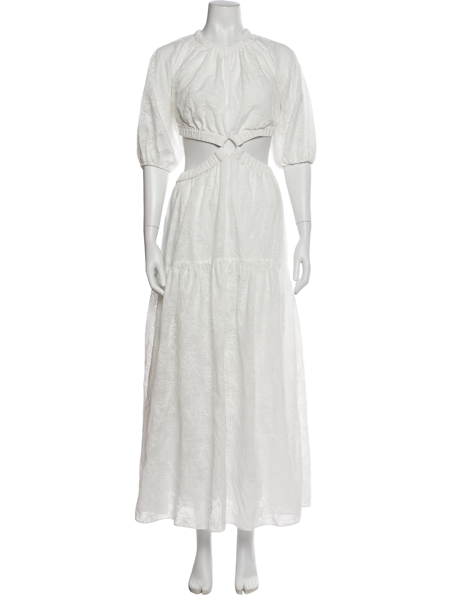 Significant Other Crew Neck Long Dress