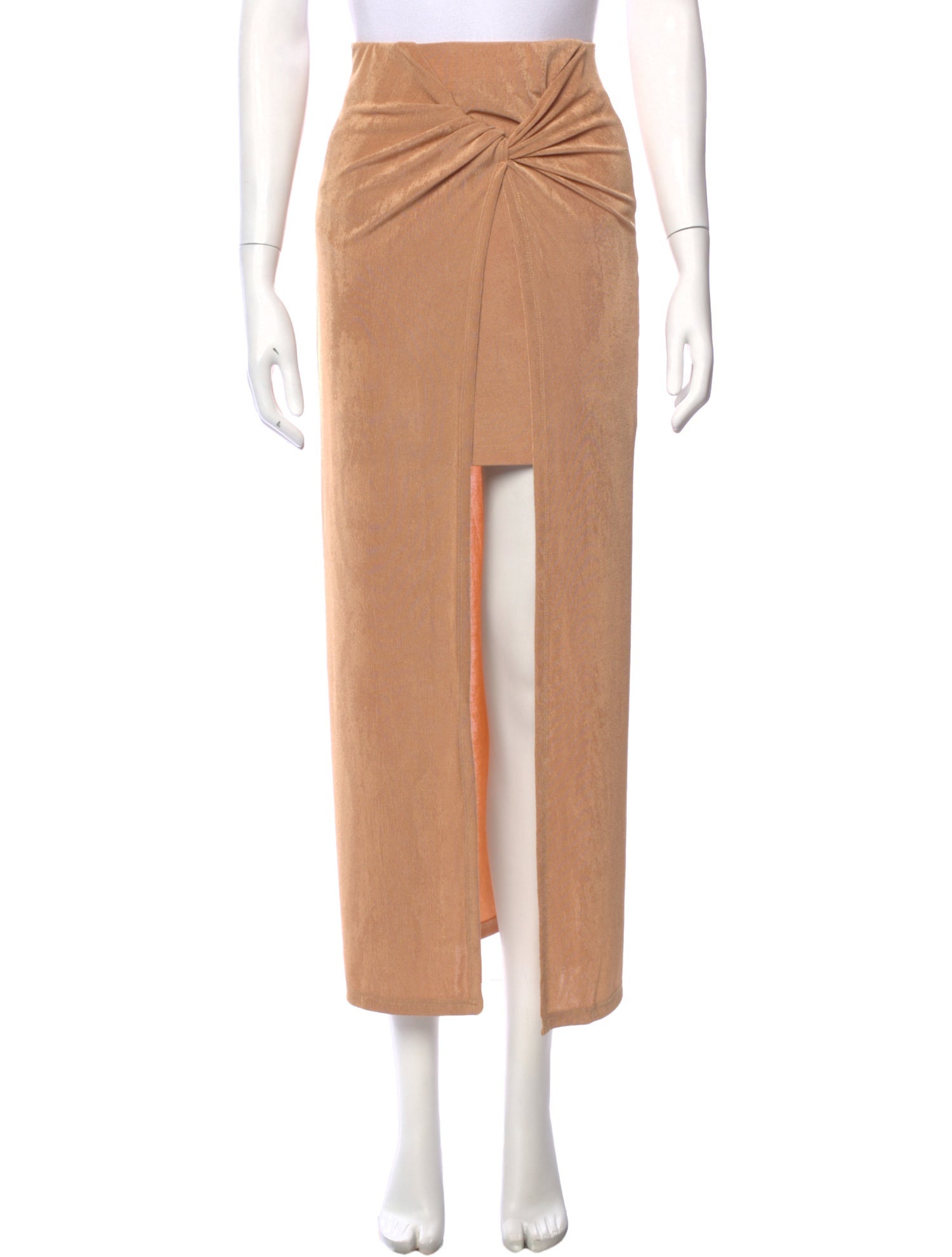 Significant Other Ruffle Embellishment Midi Length Skirt