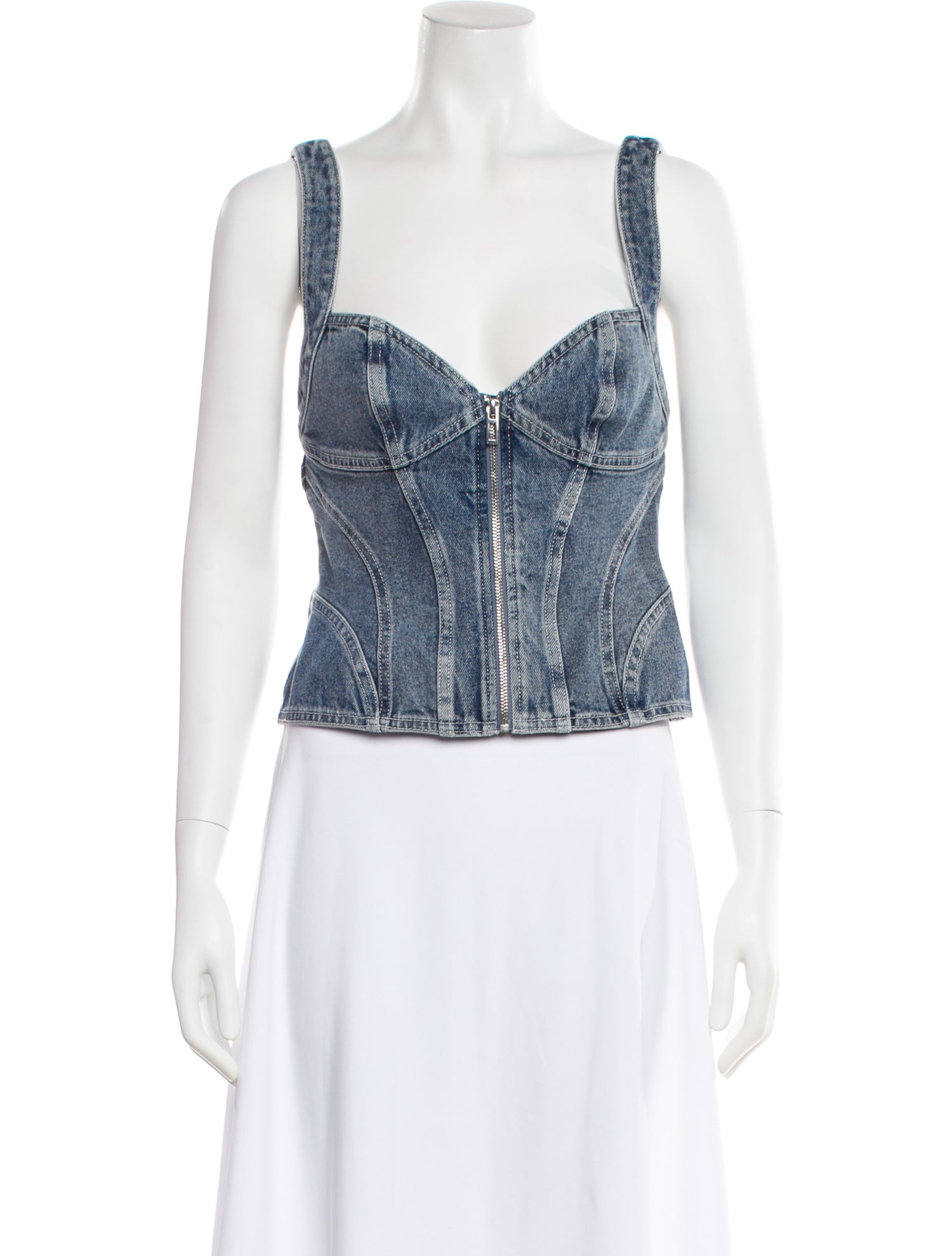 Significant Other V-Neck Sleeveless Crop Top