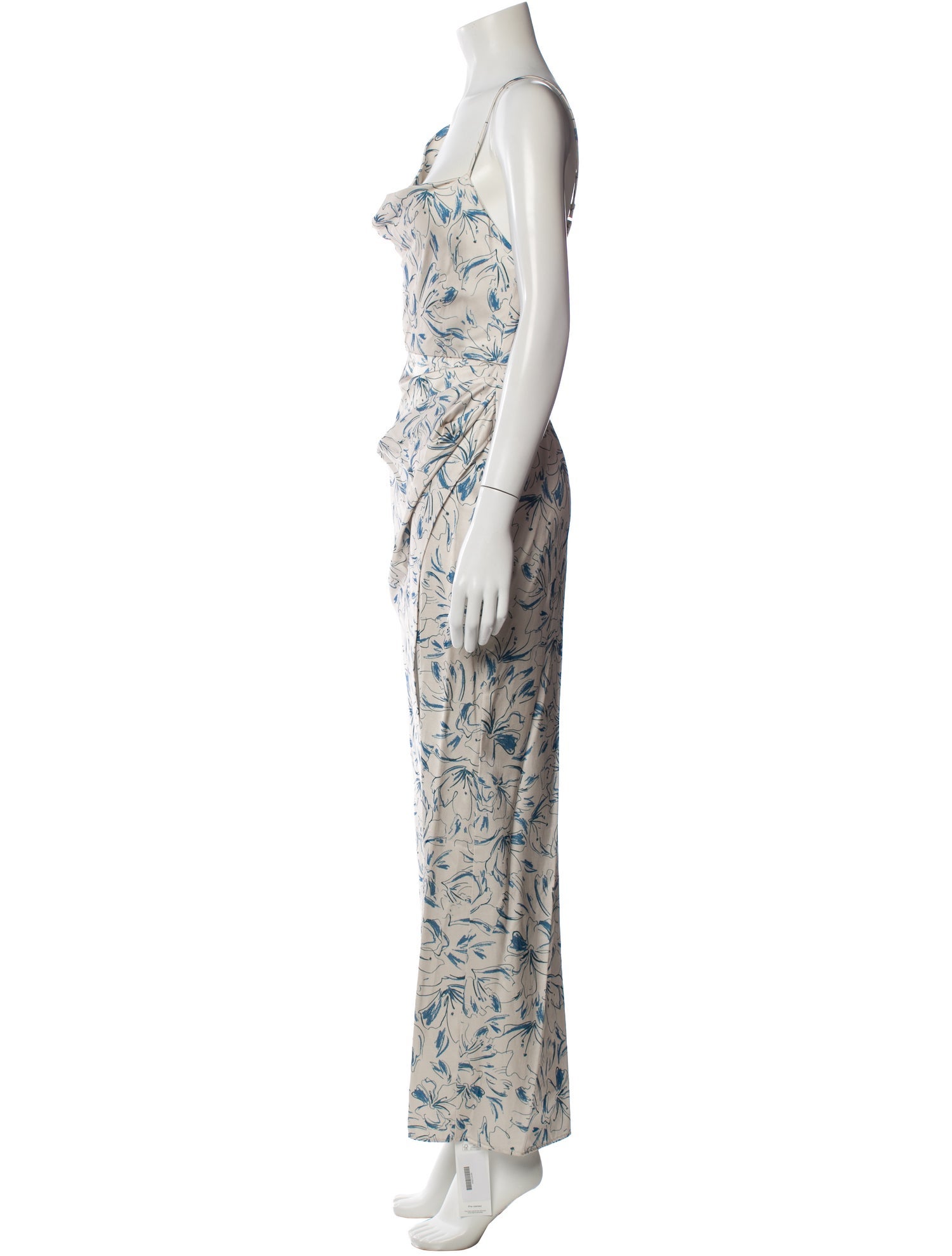 Significant Other Floral Print Long Dress