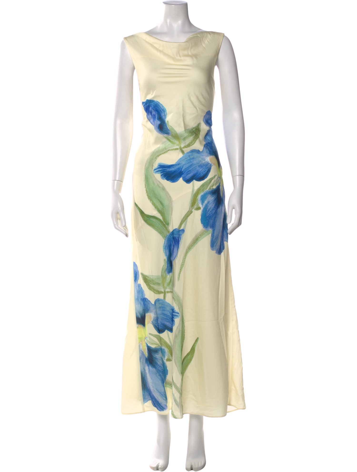 Significant Other Floral Print Long Dress