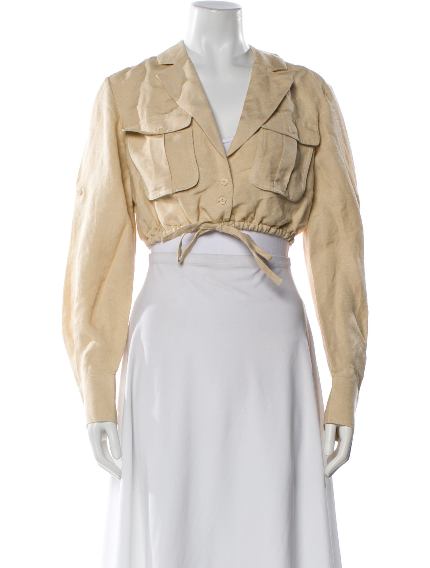 Significant Other Linen V-Neck Top