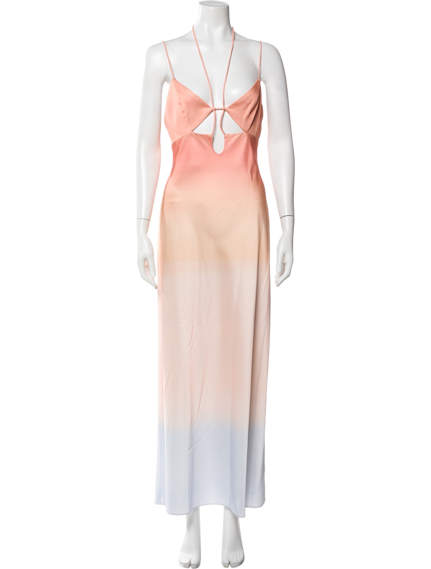 Significant Other Tie-Dye Print Long Dress