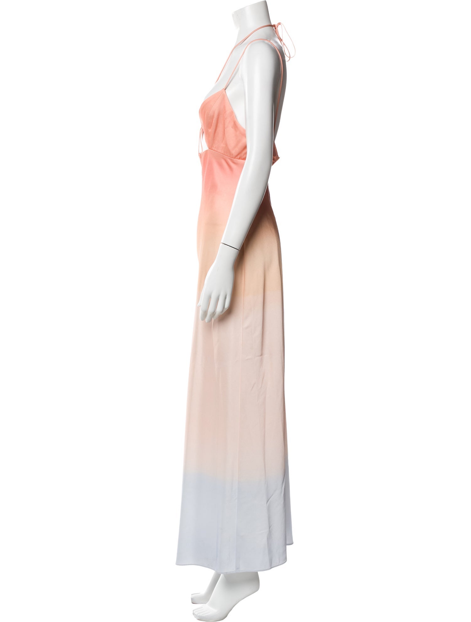 Significant Other Tie-Dye Print Long Dress