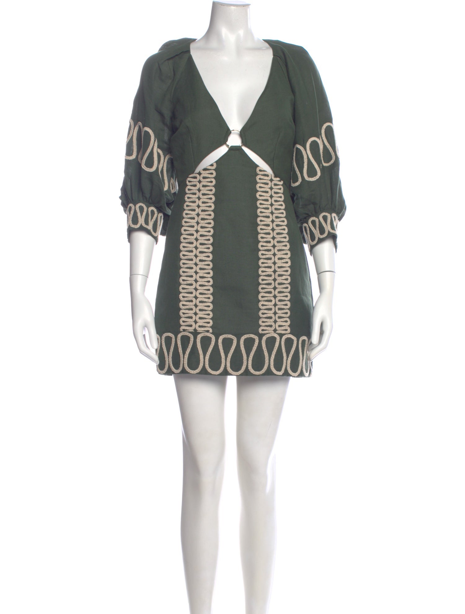 Significant Other Printed Mini Dress