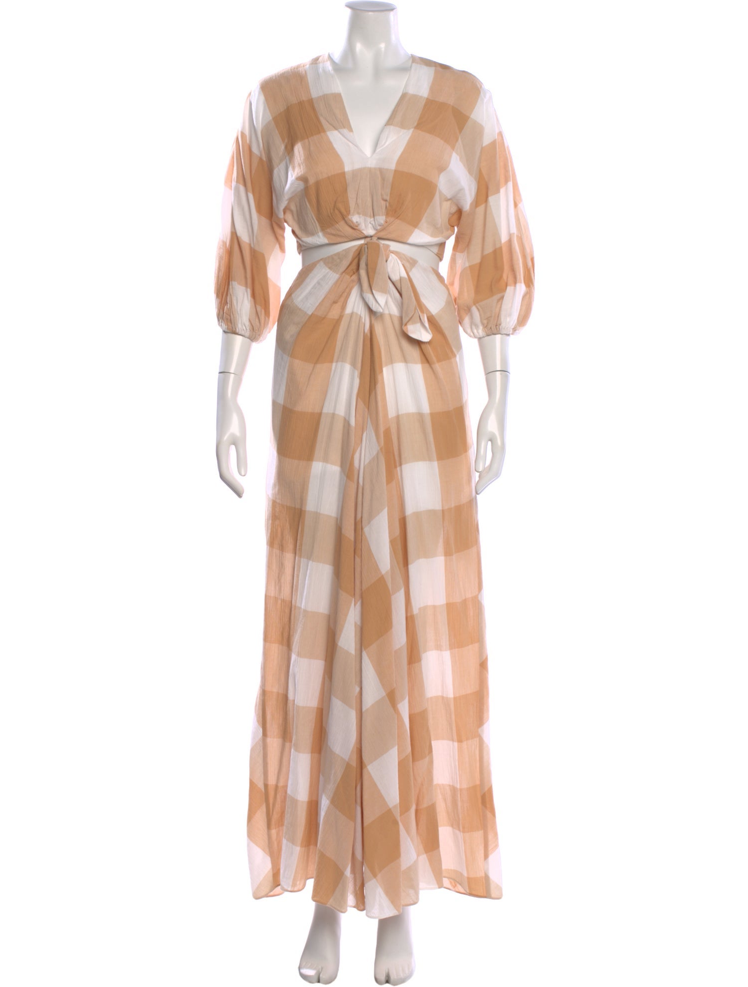 Significant Other Plaid Print Mini Dress