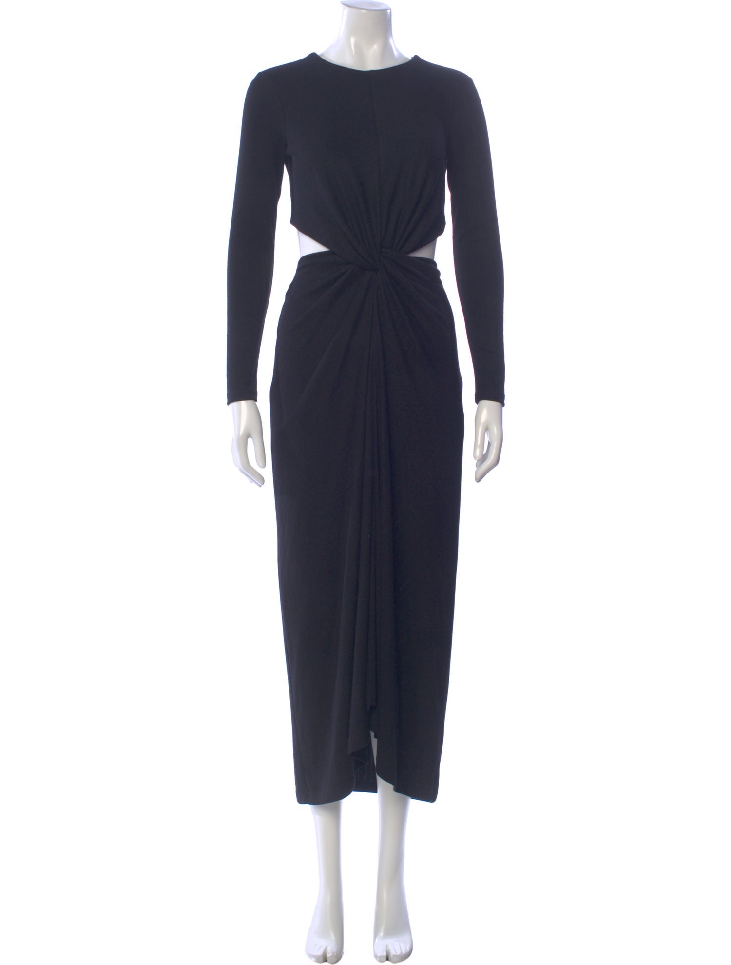 Significant Other Crew Neck Long Dress