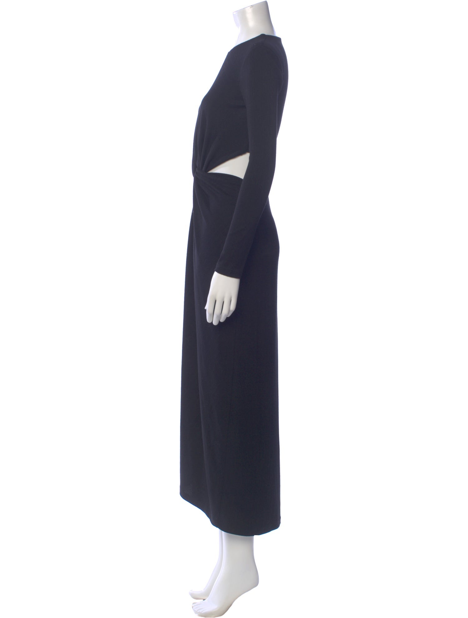 Significant Other Crew Neck Long Dress