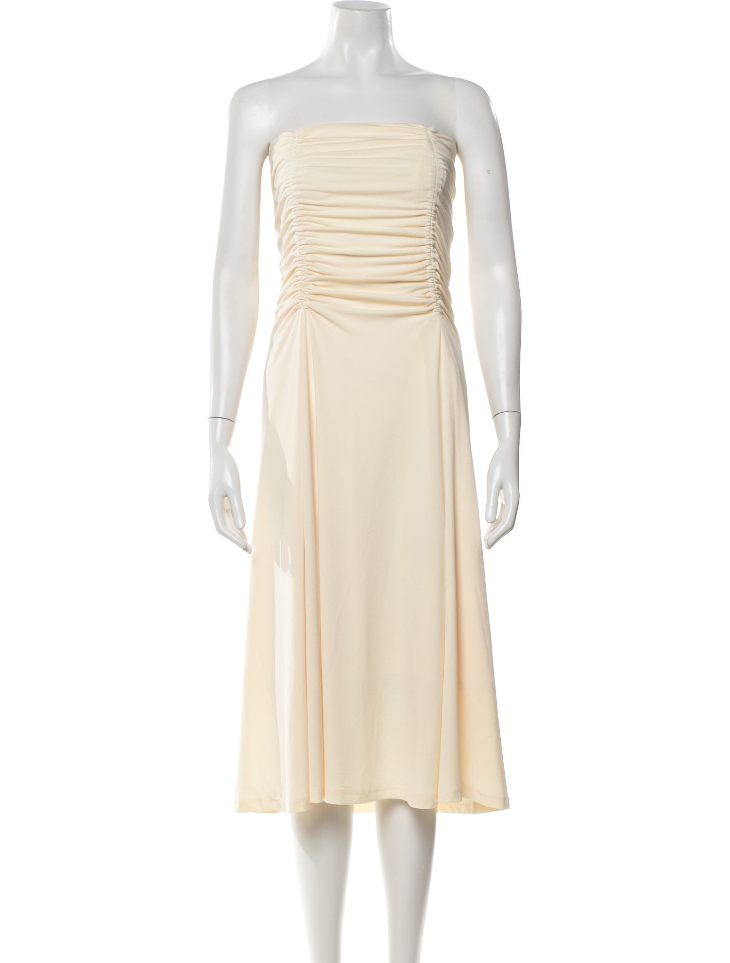 Significant Other Strapless Midi Length Dress