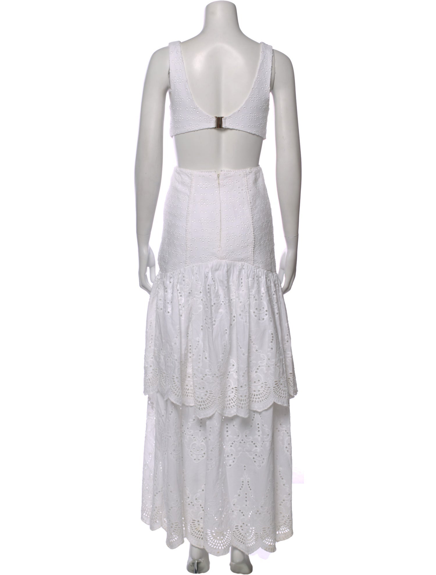 Significant Other Lace Pattern Long Dress