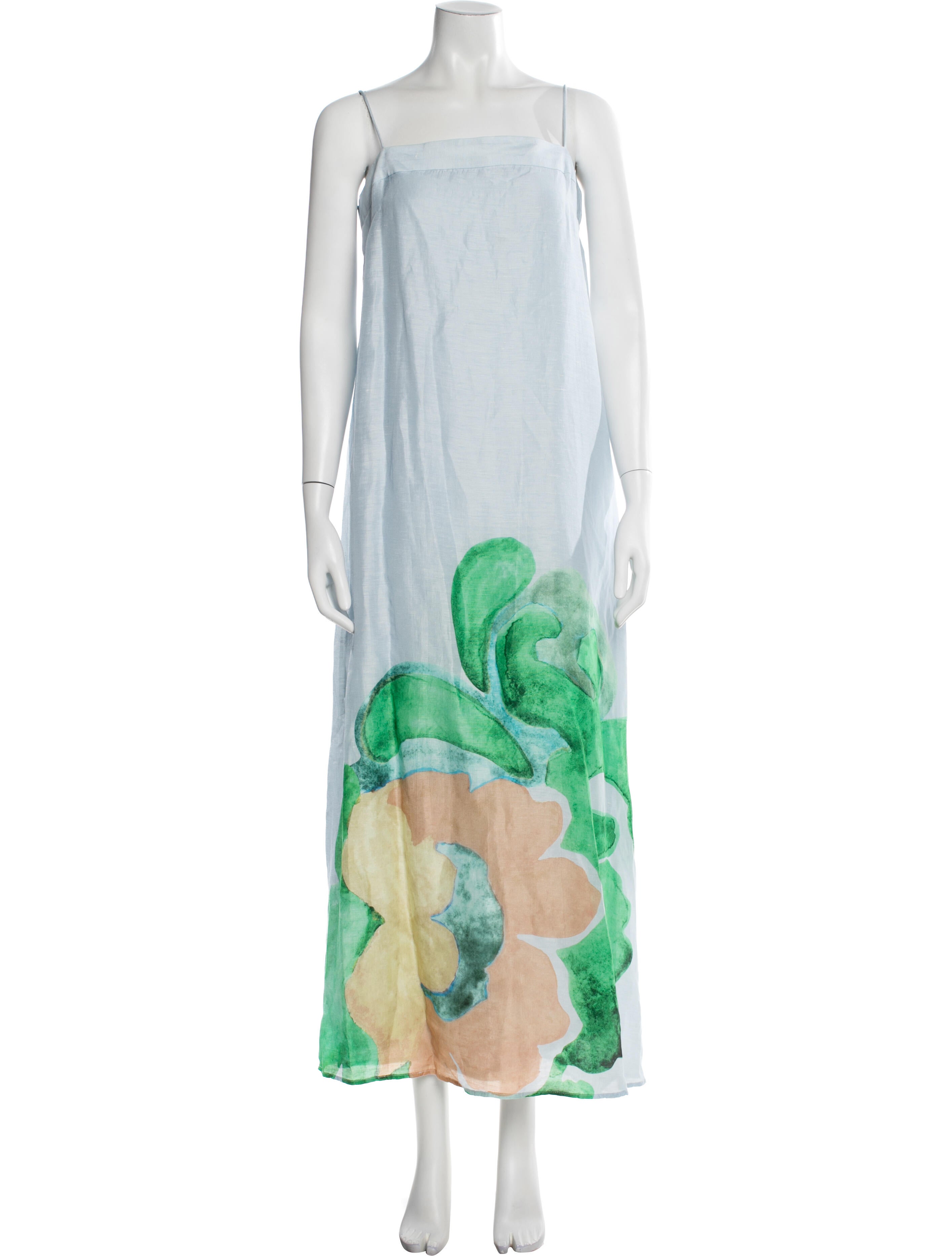 Significant Other Floral Print Long Dress
