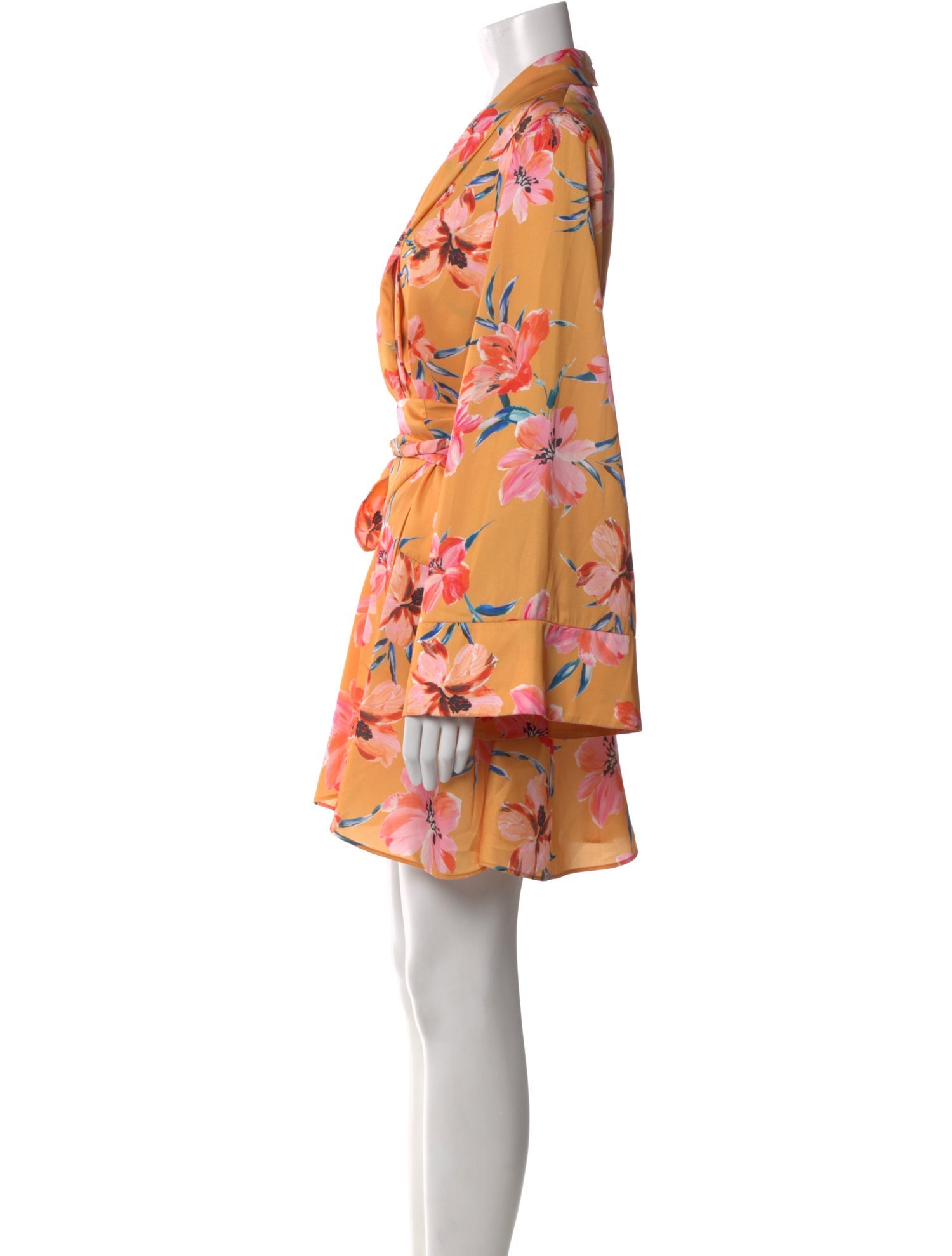 Significant Other Floral Print Mini Dress w/ Tags