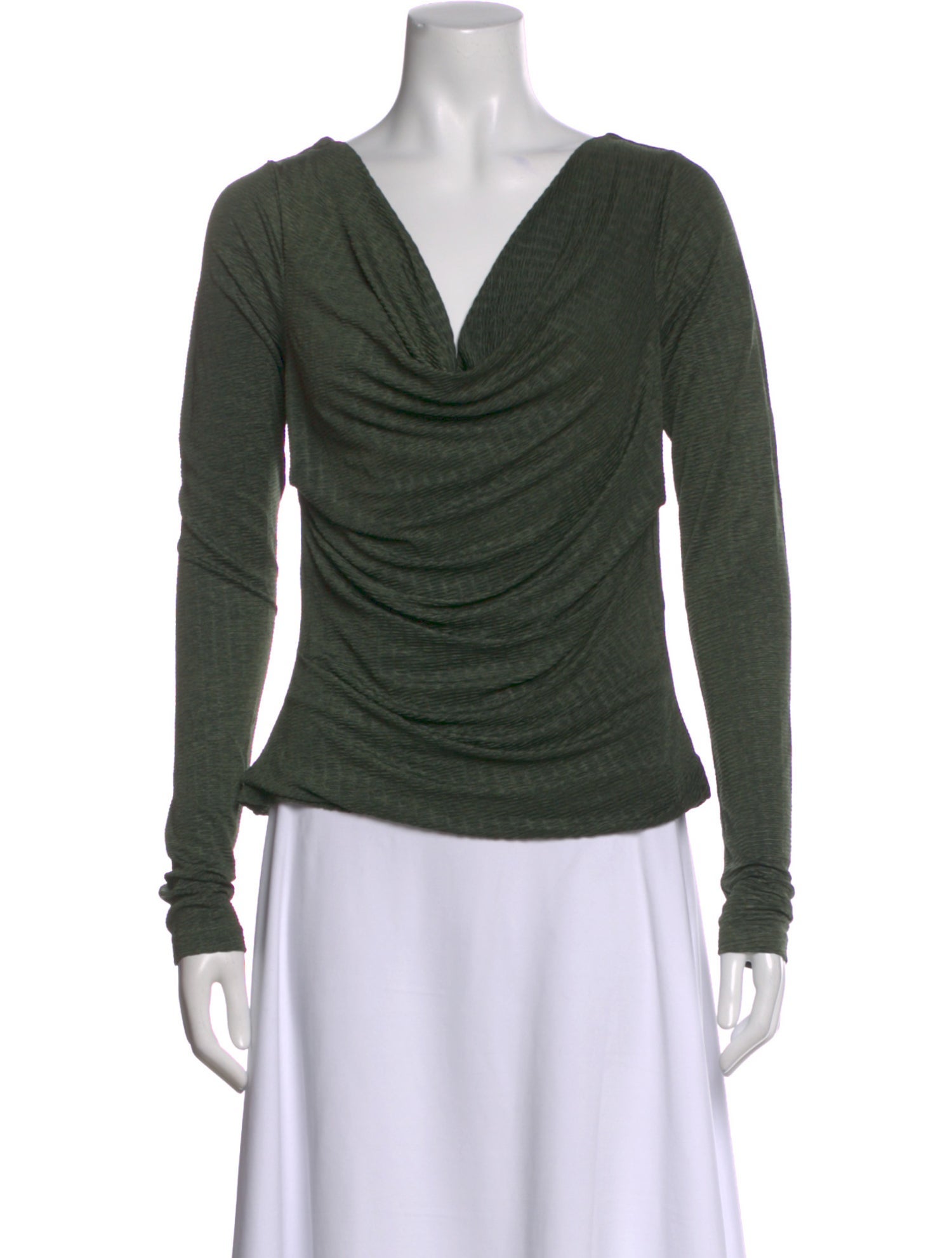 Significant Other Cowl Neck Long Sleeve Top