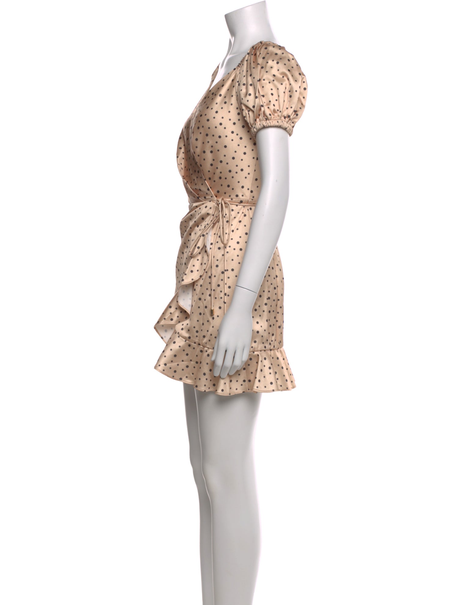 Significant Other Polka Dot Print Mini Dress