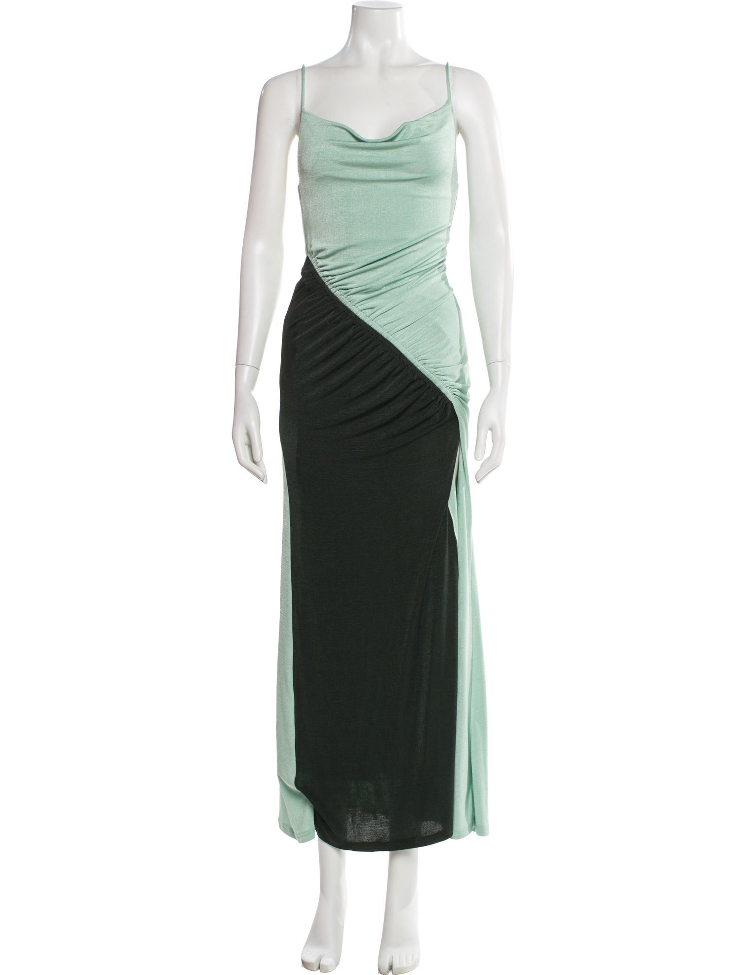Significant Other Colorblock Pattern Long Dress